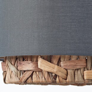 Lampa Wisząca Boho Waterlilly III | Szara, 110cm - Brilliant