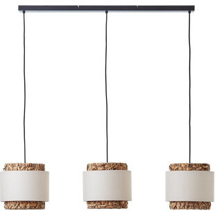 Lampa Wisząca Boho Waterlilly III | Beżowa Brilliant