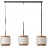 Lampa Wisząca Boho Waterlilly III | Beżowa Brilliant