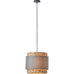 Lampa wisząca boho szara Brilliant - Waterlilly 35cm | Sklep z lampami