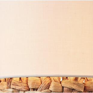 Lampa wisząca boho beżowa Brilliant - Stylowe oświetlenie