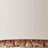 Lampa wisząca boho beżowa Brilliant - Stylowe oświetlenie