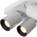 Reflektor kierunkowy Lucide Nigel IV - Biały, 4xLED | Sklep z lampami