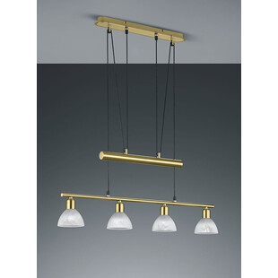 Lampa wisząca antyczna biała Trio Levisto IV | Sklep z lampami
