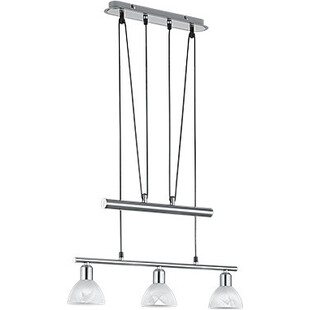 Lampa wisząca Levisto III | Trio | Nowoczesna, Biała