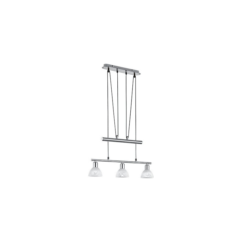 Lampa wisząca Levisto III | Trio | Nowoczesna, Biała