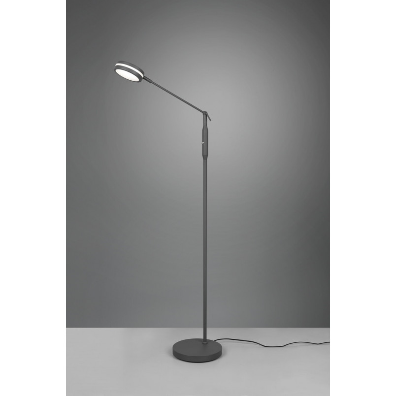 Lampa podłogowa LED Franklin | Trio - Czytaj z komfortem!
