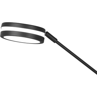 Lampa podłogowa nowoczesna z lampką do czytania Franklin LED antracyt Trio