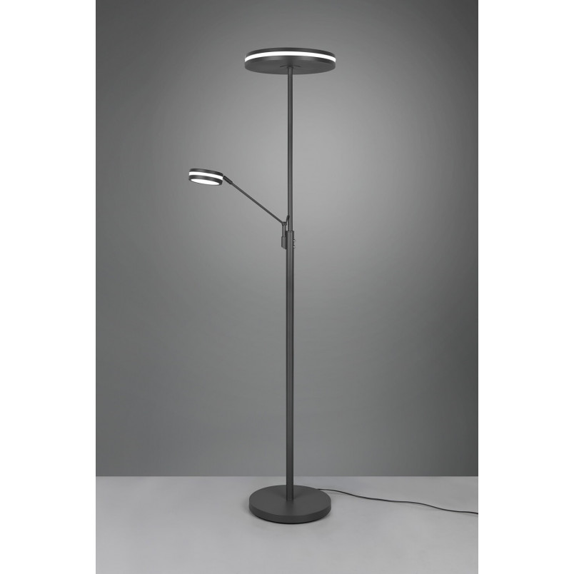 Lampa podłogowa LED Franklin antracyt | Trio - Kup teraz!