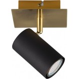 Reflektor Marley Czarno-Złoty Trio | Lampa Glamour