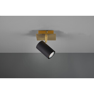 Reflektor Marley Czarno-Złoty Trio | Lampa Glamour