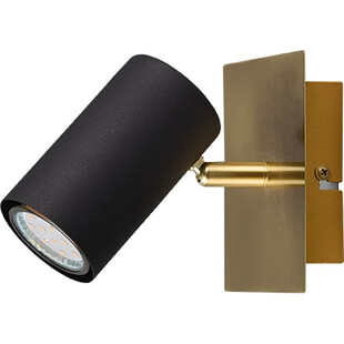 Reflektor Marley Czarno-Złoty Trio | Lampa Glamour