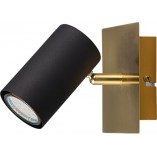 Reflektor Marley Czarno-Złoty Trio | Lampa Glamour