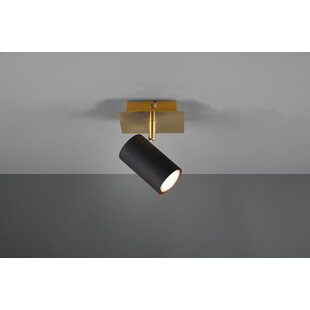 Reflektor Marley Czarno-Złoty Trio | Lampa Glamour