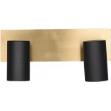 Reflektor Marley II Czarno-Złoty | Trio - Lampa Glamour