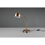 Lampy na biurko | Lampa na biurko vintage Perry patyna Trio
