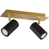 Reflektor Marley II Czarno-Złoty | Trio - Lampa Glamour