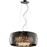 Lampa wisząca Vapore - Glamour, szkło, chrom | Trio