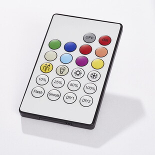 Plafon LED kwadratowy z pilotem Brilliant Abie | 39,5cm