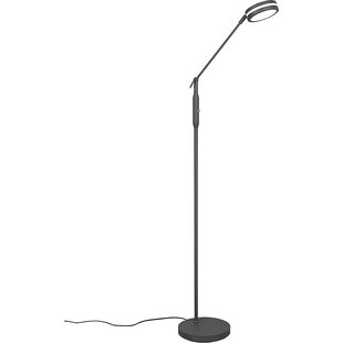 Lampa podłogowa do czytania z regulacją światła Franklin LED antracyt Trio