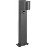 Słupek ogrodowy Trio Roya z czujnikiem - 50cm, antracyt