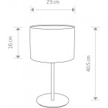 Lampa nocna Alice B czarna | Nowodvorski - Sklep online