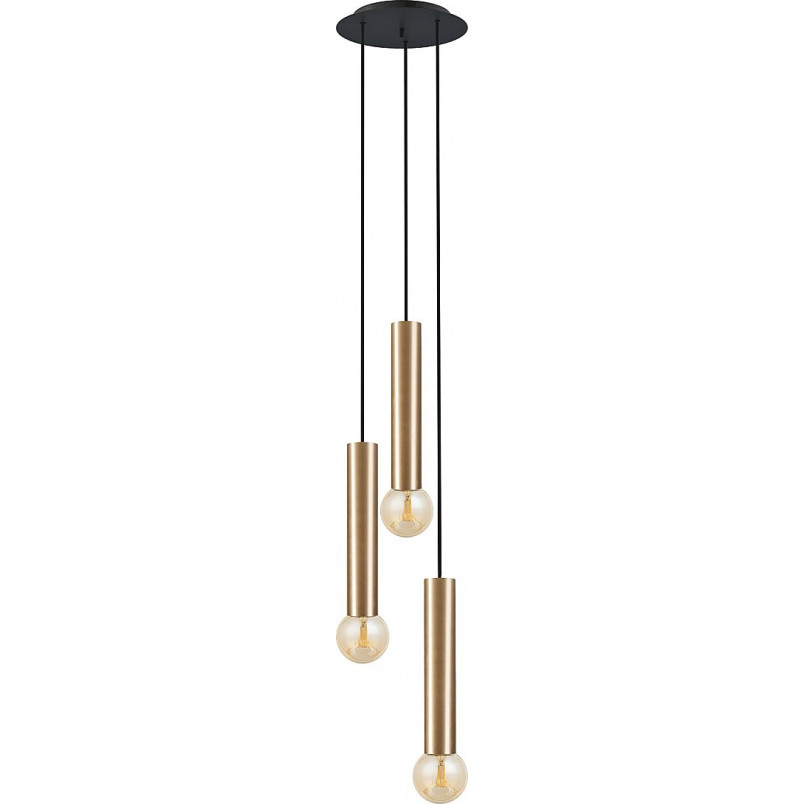 Lampa wisząca mosiężna Nowodvorski Baton III 20cm - Elegancki design