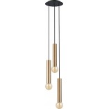 Lampa wisząca mosiężna Nowodvorski Baton III 20cm - Elegancki design