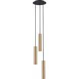 Lampa wisząca mosiężna Nowodvorski Baton III 20cm - Elegancki design