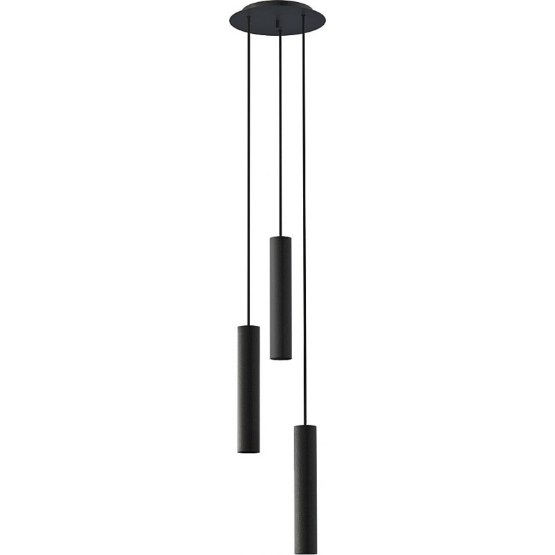 Lampa wisząca czarna Baton III 20cm - Nowodvorski