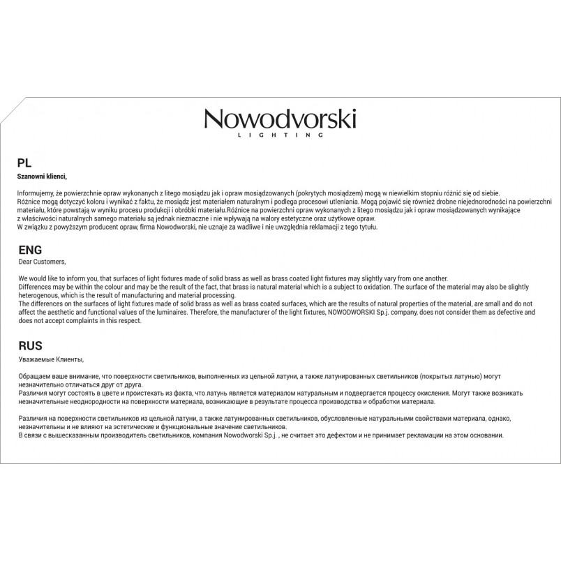 Lampa wisząca czarna Baton III 20cm - Nowodvorski