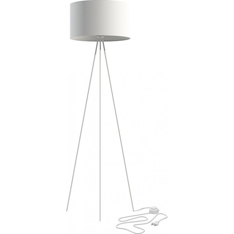 Lampa podłogowa Cadilac - Nowodvorski | Biały trójnóg