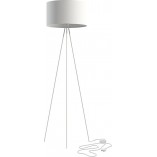 Lampa podłogowa Cadilac - Nowodvorski | Biały trójnóg