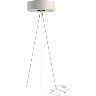 Lampa podłogowa trójnóg z abażurem Cadilac 50cm biała Nowodvorski