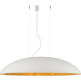 Lampa wisząca owalna Canoe 117cm biały / złoty Nowodvorski