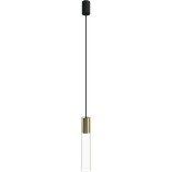 Lampa wisząca Nowodvorski Cylinder - Szkło mosiądz | Sklep z lampami