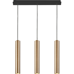 Lampa Wisząca Nowodvorski Eye III Mosiądz/Czarny - Nowoczesny Design