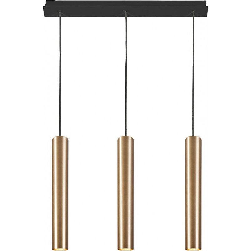 Lampa Wisząca Nowodvorski Eye III Mosiądz/Czarny - Nowoczesny Design