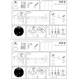 Lampa Wisząca Nowodvorski Eye III Mosiądz/Czarny - Nowoczesny Design