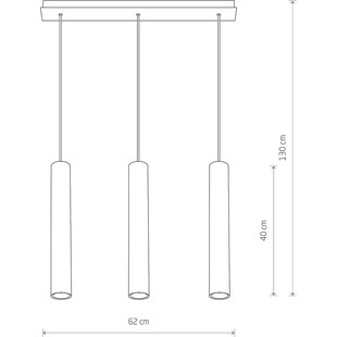 Lampa Wisząca Nowodvorski Eye III Mosiądz/Czarny - Nowoczesny Design