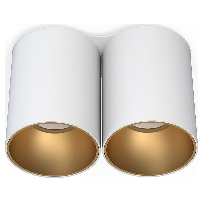 Lampa spot podwójna Eye Tone II - Nowodvorski | Biały/Złoty