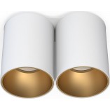 Lampa spot podwójna Eye Tone II - Nowodvorski | Biały/Złoty