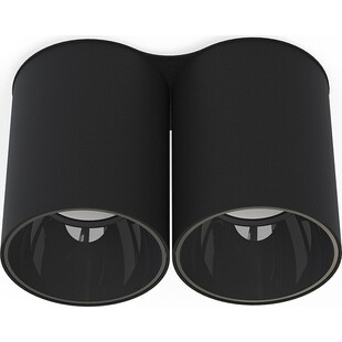 Lampa spot podwójna Eye Tone II 18cm czarna Nowodvorski