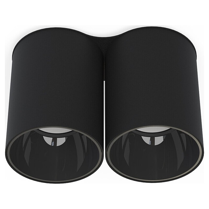 Lampa spot podwójna Eye Tone II | Nowodvorski - Czarna