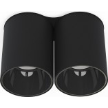 Lampa spot podwójna Eye Tone II | Nowodvorski - Czarna