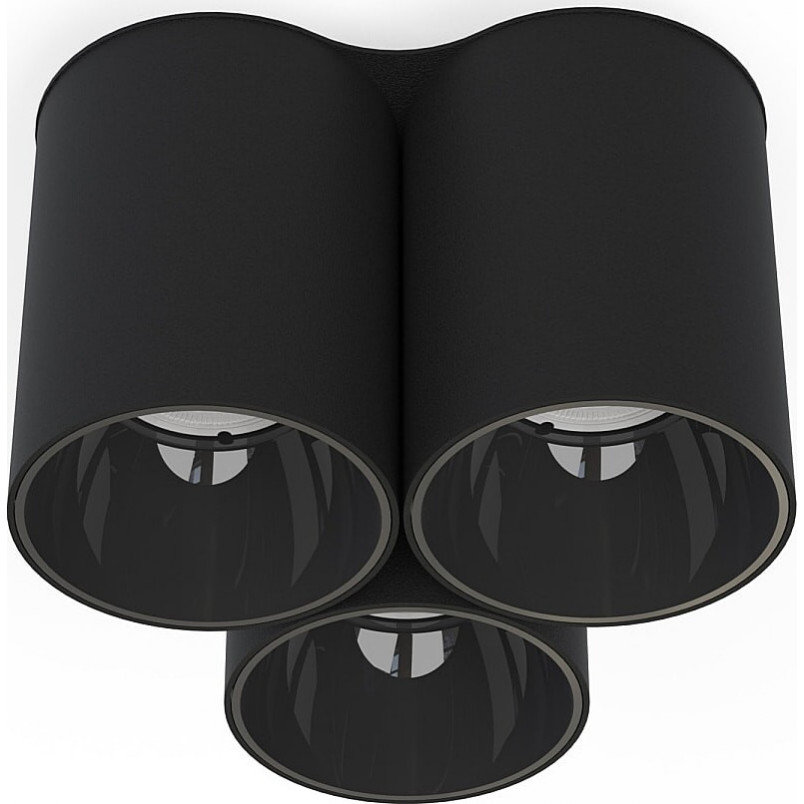 Lampa spot potrójna Eye Tone III czarna | Nowodvorski