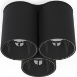 Lampa spot potrójna Eye Tone III czarna | Nowodvorski
