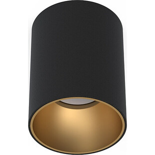 Lampa spot Eye Tone 9cm czarny / złoty Nowodvorski