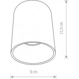 Lampa Spot Eye Tone 9cm - Nowodvorski | Nowoczesne Oświetlenie
