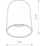 Lampa spot Eye Tone 9cm czarna | Nowodvorski - Oświetlenie